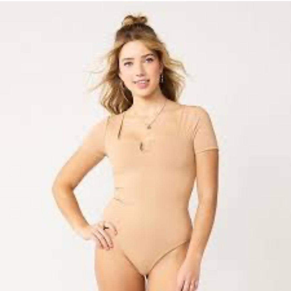 So Bodysuit Short Sleeve Size X Small Kohls